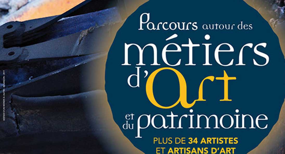 PARCOURS AUTOURS DES MÉTIERS D’ART ET DU PATRIMOINE.
